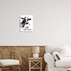 Stupell Industries Hello Sweet Cheeks Country Cow Cattle Holding Flower Wall Plaque Art, 13" x 19" - 3 of 4