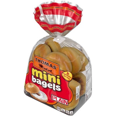 Thomas&#39; Plain Mini Bagels - 15oz/10ct