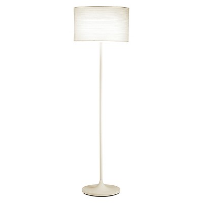 60" Oslo Collection Floor Lamp White - Adesso