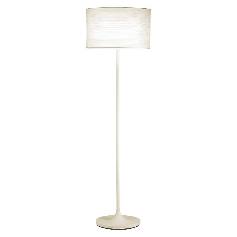 60&#34; Oslo Collection Floor Lamp White - Adesso, 1 of 5