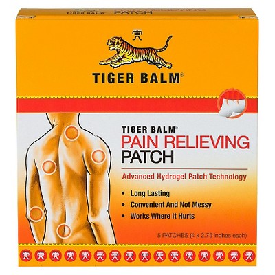 Tiger Balm Pain Relieving Patch - 5ct