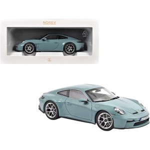 2023 Porsche 911 S/T Meissen Blue 1/18 Diecast Model Car by Norev - 1 of 4