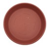 The HC Companies Classic Plastic 14" Round Plant Flower Pot Planter Deep Saucer Drip Tray for Indoor or Outdoor Settings, Fits 15.5" Pots, Clay - 2 of 2