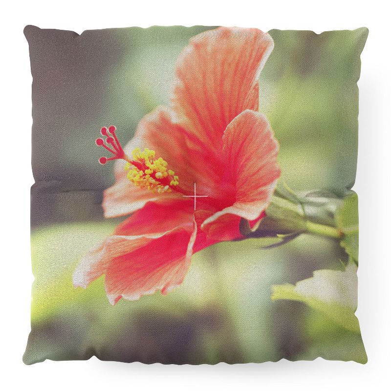 Bree Madden Hibiscus Square Floor Pillow - Deny Designs, 2 of 5