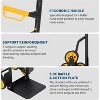 Stair Climbing Cart - 330lb Heavy Duty Hand Truck with 6 Wheels, Telescoping Handle & 2 Elastic Ropes - Home, Office, Warehouse, Shopping Use - 4 of 4