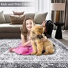 5x7 Washable Vintage Oriental Rug Non Slip Rug Stain Resistant Carpet Retro Medallion - 4 of 4