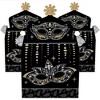 Big Dot of Happiness Masquerade - Treat Box Party Favors - Carnival Mask Party Goodie Gable Boxes - Set of 12 - 2 of 4