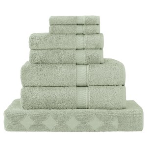 Linum Home Textiles 100% Turkish Cotton Sinemis Terry 7 Piece Towel Set - 1 of 1