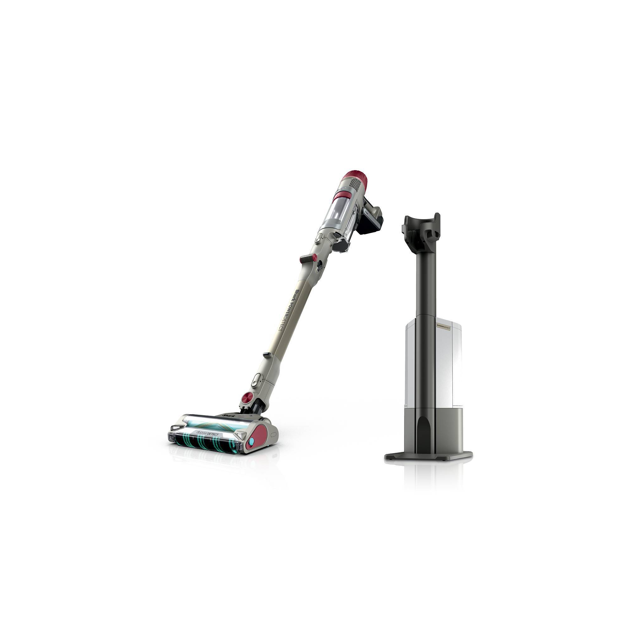 Shark PowerDetect Clean & Empty Cordless Stick Vacuum & Auto-Empty System with HEPA IP3252 10" Cleaning Path White