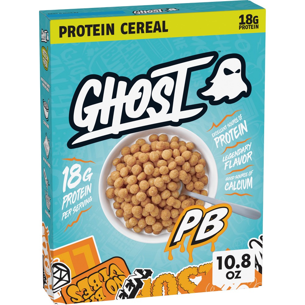 Ghost High Protein Peanut Butter Breakfast Cereal - 10.8oz