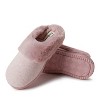 Dearfoams Women's Dahlia Rib Knit Scuff House Shoe Slipper - 2 of 4