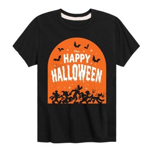 Boys' - Disney - Happy Halloween Short Sleeve Graphic T-Shirt - 1 of 4