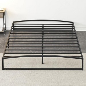 10 Inches High Metal Platform Bed Frame, Metal Slat Support, No Box Spring Needed - 1 of 4
