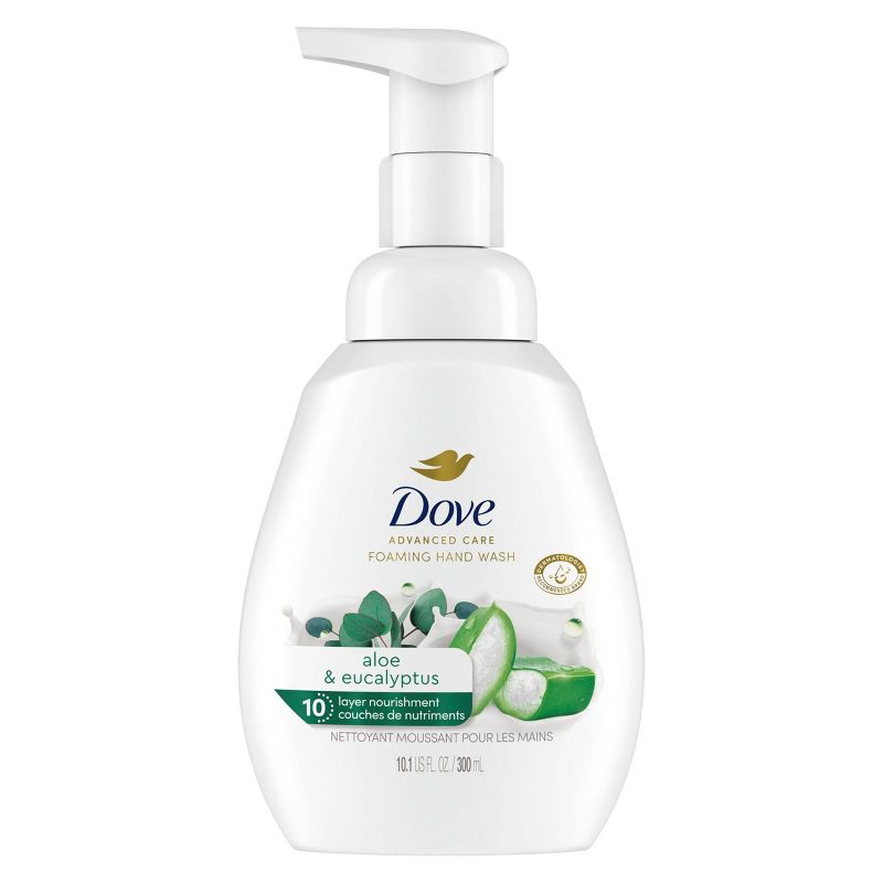 Dove Beauty Aloe &#38; Eucalyptus Nourishing Foaming Hand Wash Soap - 10.1 fl oz, 2 of 14