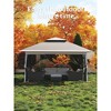13 X 13 Pop Up Gazebo with Mosquito Netting,Outdoor Patio Gazebo,Outdoor Canopy Tent with Mosquito Netting,Backyard Tent - 3 of 4