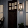 16.25" Stained Glass 1-Light Rectangular Geometric Outdoor Light Wall Sconce - River of Goods: ETL Listed, Waterproof - 4 of 4