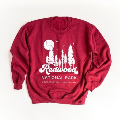 Simply Sage Market Women's Graphic Sweatshirt Vintage Redwood National Park