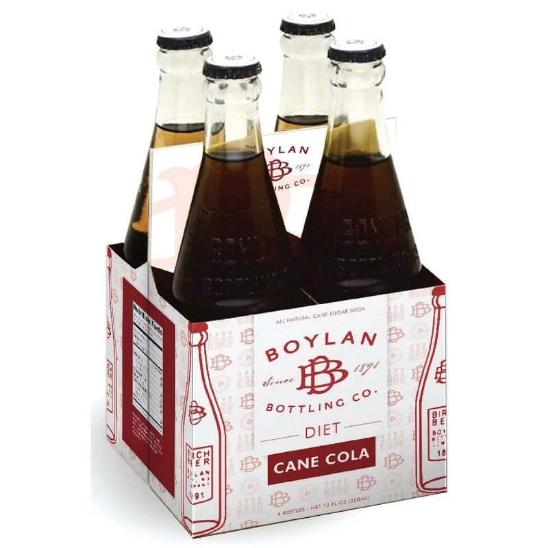 Boylan Bottling Diet Cane Cola Soda - Case of 6/4 pack, 12 oz, 2 of 3