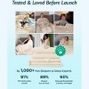 Cooling Comforter Set - Ultra Comfort with Cooling Blanket, Wrinkle-Free Deep Pocket Fitted Sheet, Breathable Pillowcase(s) for Skin and Hair Bedding - 3 of 4