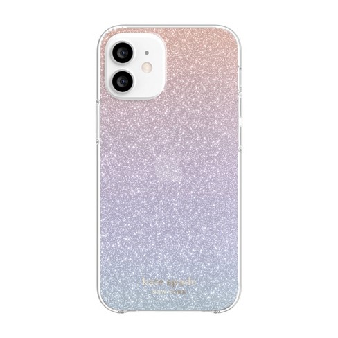 Kate Spade New York Protective Case Apple Iphone 12 Mini Ombre Glitter Pink Purple Blue Target