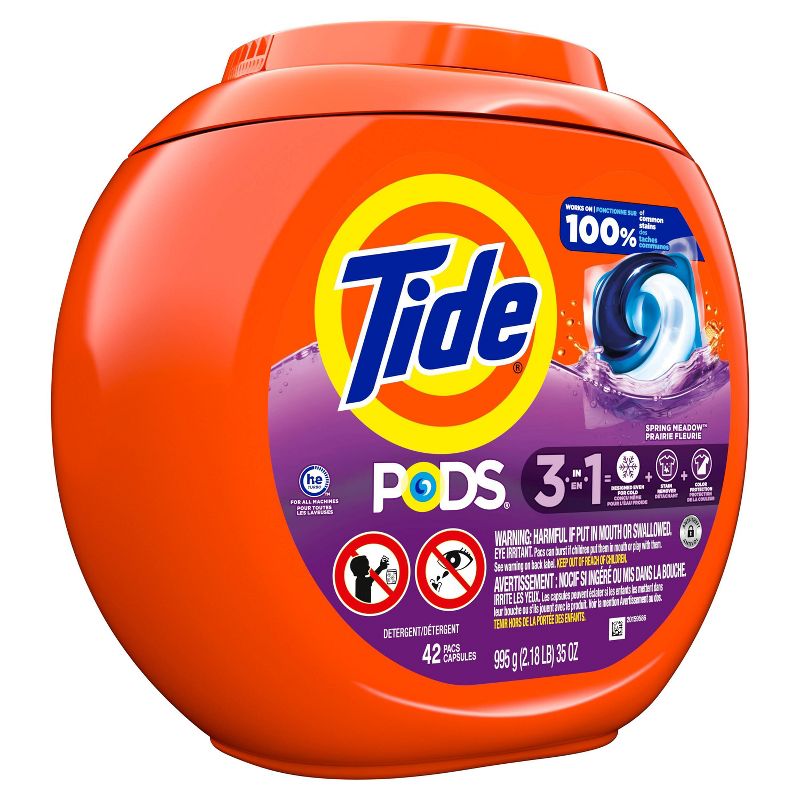 Tide Pods Laundry Detergent Pacs - Spring Meadow , 3 of 13