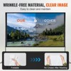 VEVOR Projector Screen with Stand, 120 inch 16:9 4K 1080 HD Outdoor Movie Screen with Stand, Wrinkle-Free Projection Screen with Tripods - 4 of 4