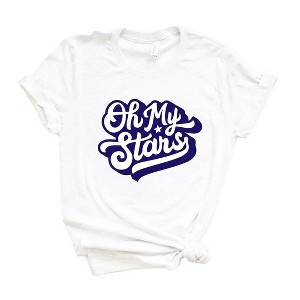 Simply Sage Market Women's Oh My Stars Retro Short Sleeve Graphic Tee - 1 of 4