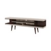 AndMakers 70.87 in. Wood TV Stand with 5 Storage Shelves Fits TV's up to 75 in. - 2 of 4