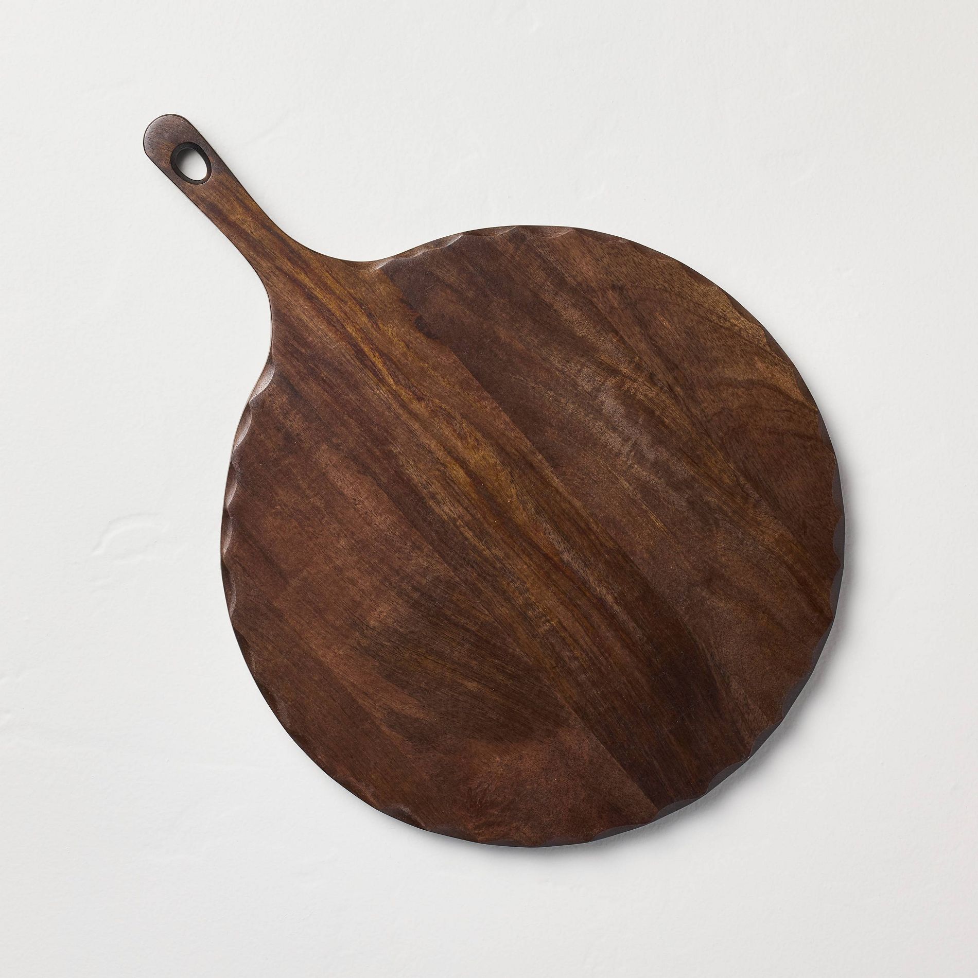 Carved Edge Round Wood Board - Hearth & Hand™ with Magnolia