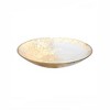 Classic Touch Smoked Glass Bowl with Scattered Gold Design - 2 of 3