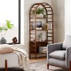 72" Holladay Curved Wooden Bookcase - Threshold™ designed with Studio McGee - 2 of 4