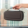 Insten Carrying Case with 10 Game Card Holder Slots for Nintendo Switch & OLED Model, Controllers and Accessories, Portable Travel Cover, Black - 4 of 4