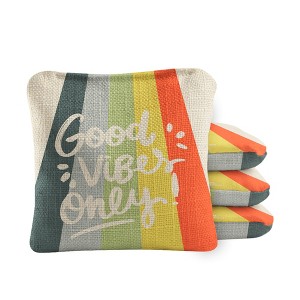 Good Vibes Synergy Pro Cornhole Bags (Set of 4) - 1 of 4