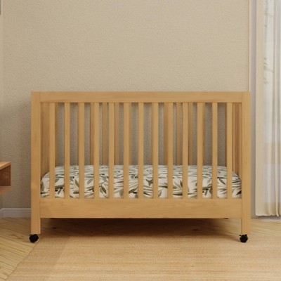 Babyletto Maki Full-Size Folding Crib with Toddler Rail