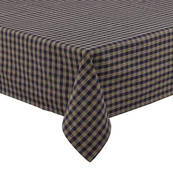 Park Designs Navy Sturbridge Tablecloth 84"L