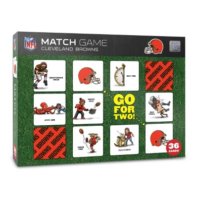 NFL Cleveland Browns Memory Match Game