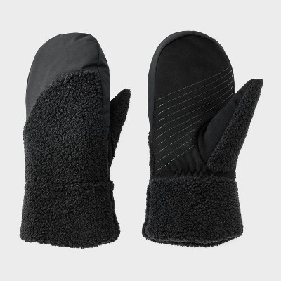 Faux Shearling Puffer Mittens - All In Motion™
