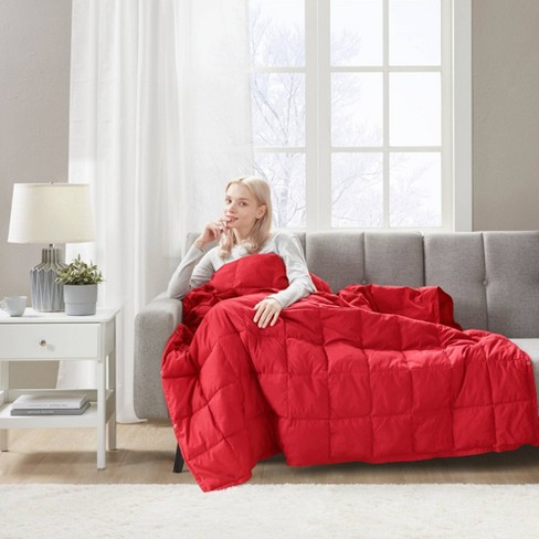 Brookstone nap discount wearable throw blanket