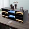YIYIBYUS Countertop Literature Organizer, Desktop Bill Paper Organizer for Office Home - 3 of 4