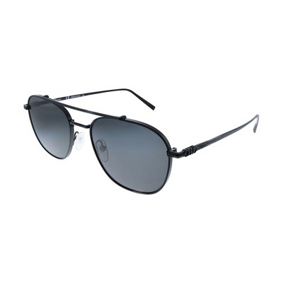 Salvatore Ferragamo Sf 200s 002 Unisex Aviator Sunglasses Black 54mm ...
