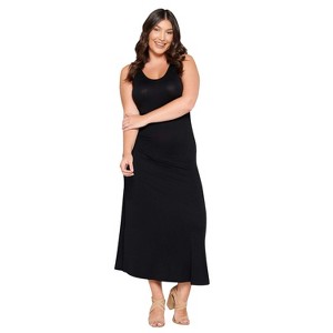 L I V D Women's Everyday Essential Tank Maxi Dress - 1 of 3