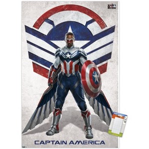 Trends International Marvel Falcon and Winter Soldier - Falcon Portrait Unframed Wall Poster Prints - 1 of 4
