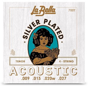 La Bella 700T Silver-Plated Tenor 4-String Acoustic Strings - 1 of 1