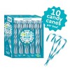 YumEarth Christmas Blue Raspberry Organic Candy Canes - 4.94oz/10ct - 2 of 4