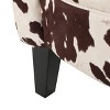 Arabella New Velvet Club Chair - Milk Cow - Christopher Knight Home - image 4 of 4