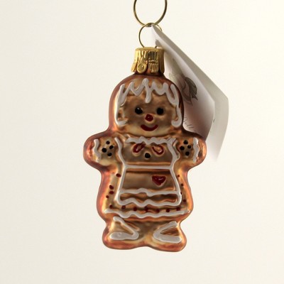 gingerbread girl ornament
