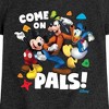 Girls' - Disney - Come On Pals Fitted Short Sleeve Graphic T-Shirt - 2 of 4