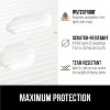 Ribbed Top Shelf Liner, Non Adhesive Waterproof Protection for Kitchen Drawers, Cabinets, 12x20, Clear - 4 of 4