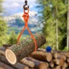 VEVOR Log Skidding Tongs, 32 inch 2 Claw Log Lifting Tongs, Heavy Duty Steel Lumber Skidding Tongs, 1543 lbs/700 kg Loading Capacity, Log Lifting - 2 of 4