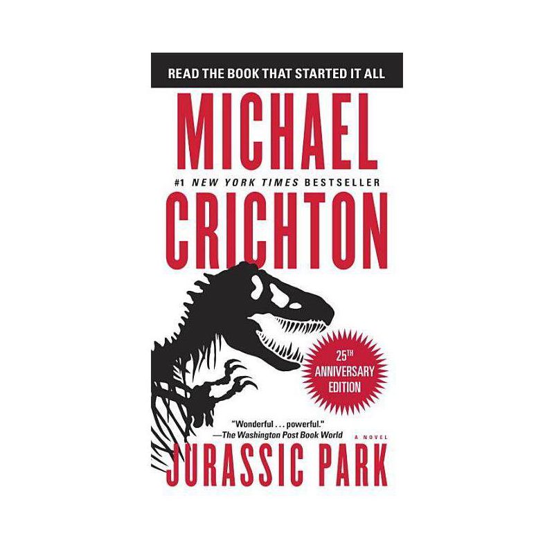 Jurassic Park (Paperback) by Michael Crichton, 1 of 4